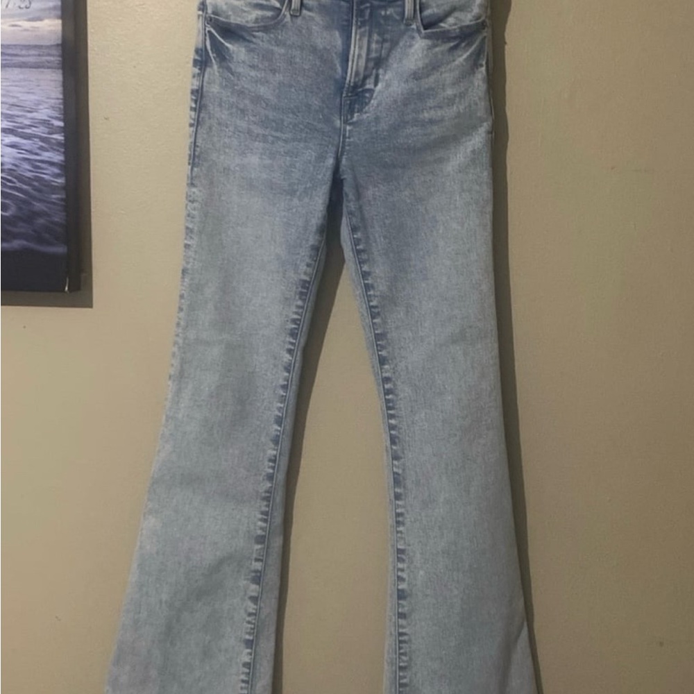 Frame Denim Light Blue Flare Jeans